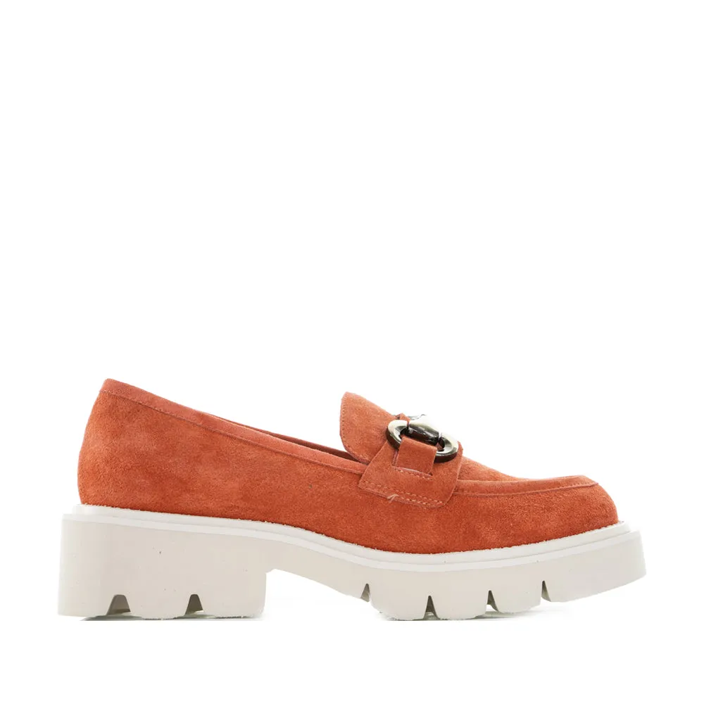 TAMARA LONDON PARGO BURNT ORANGE SUEDE Even Walk Breezy Comfort