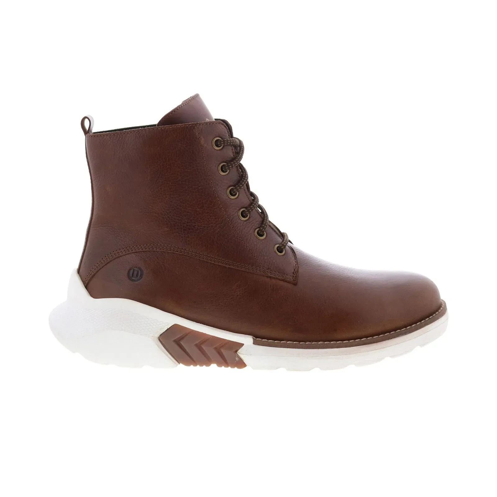 Dingo Blacktop DI-311 Mens Brown Leather Lace Up Casual Dress Boots Tourist