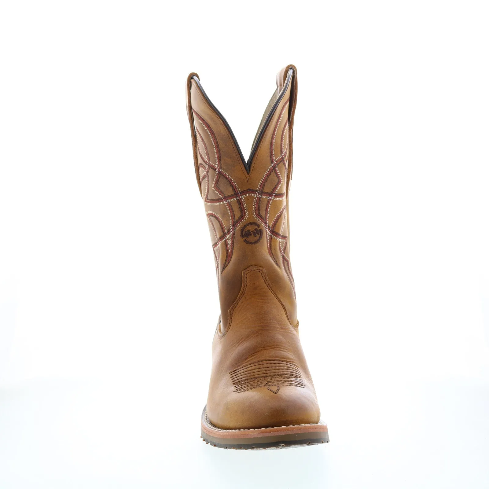 Double H Toscosa R Toe Roper 12" DH8552 Mens Brown Cowboy Western Boots Comfort Fit