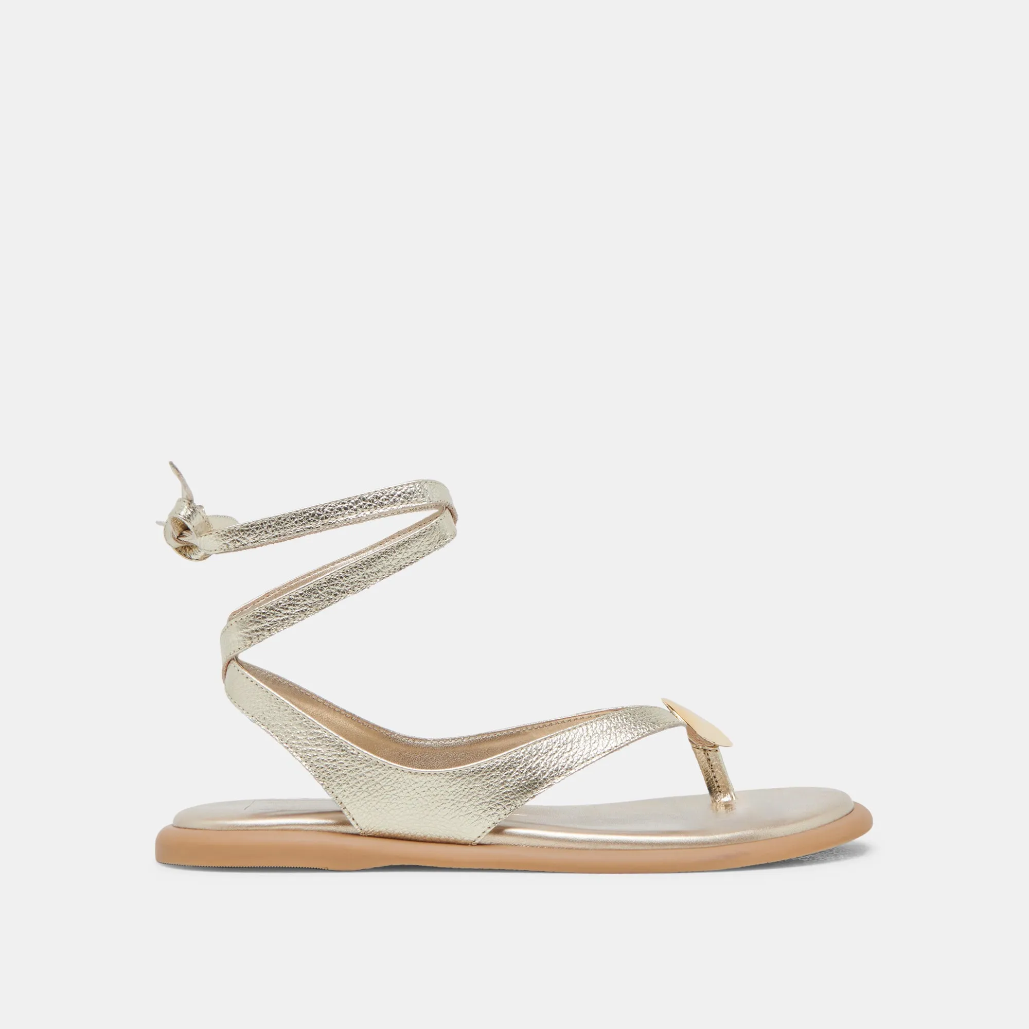 Outdoor Ready Shoes Neutral Color JUDY SANDALS LIGHT GOLD LEATHER