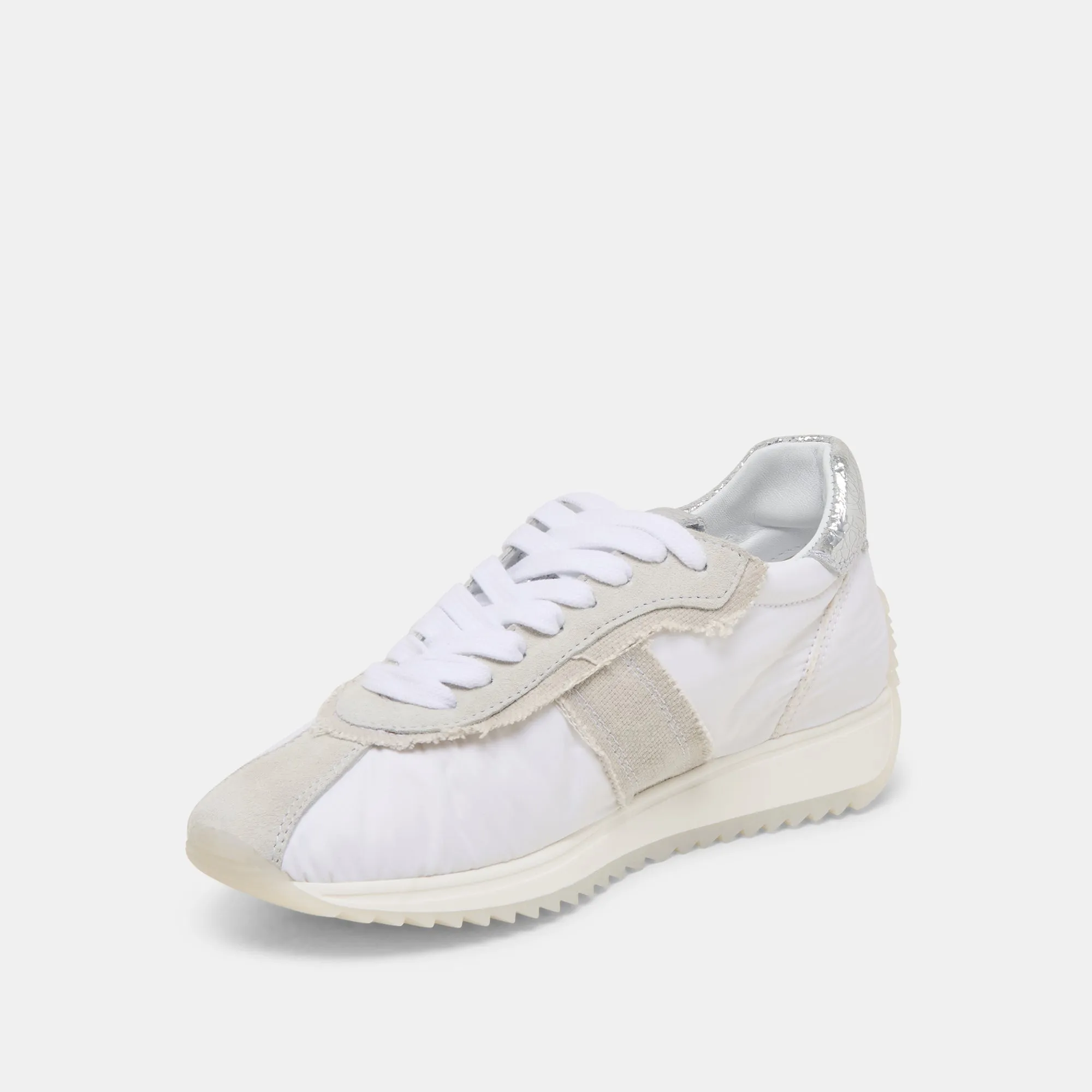 Reliable stability MARIO SNEAKERS WHITE MULTI LEATHER