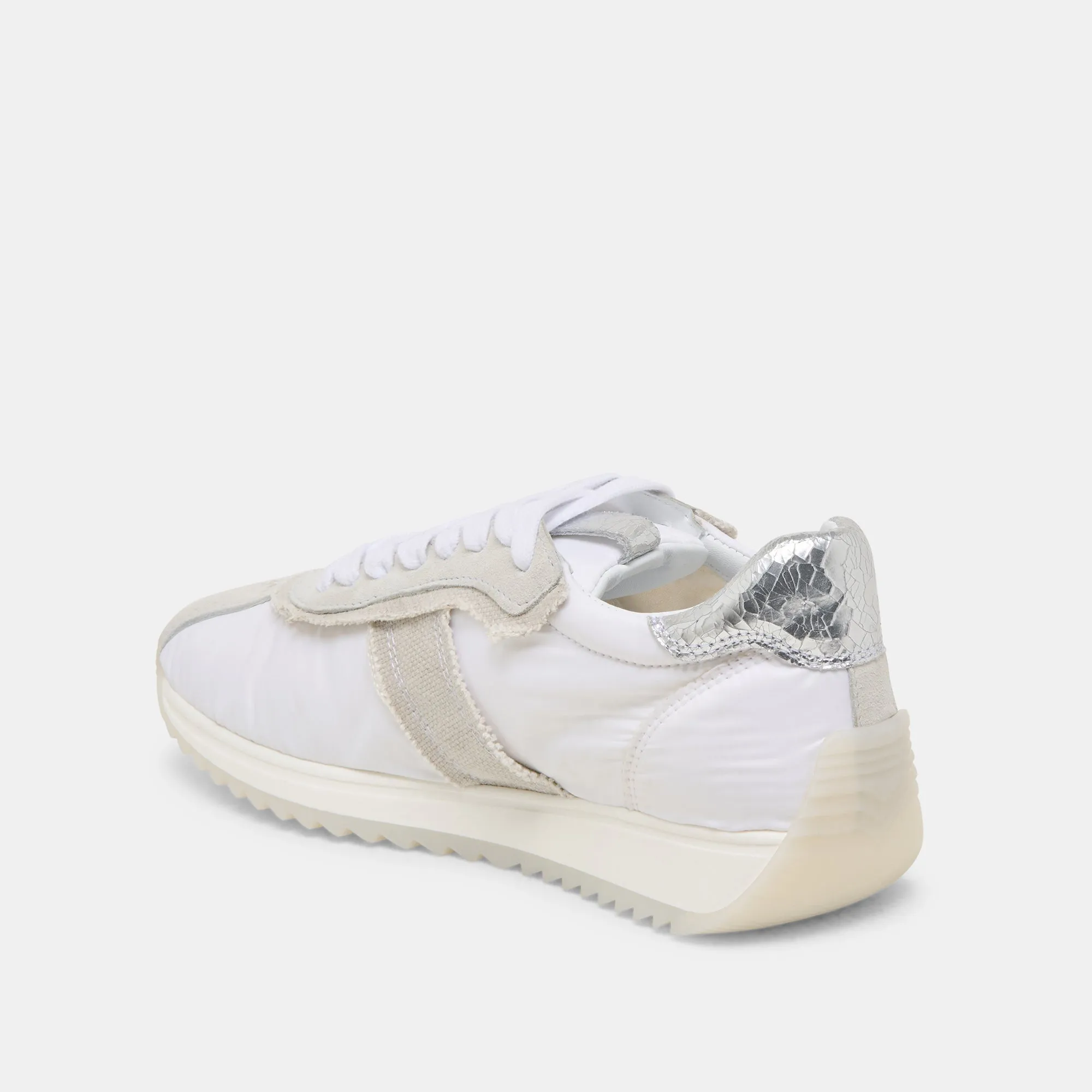 Flexible stability MARIO SNEAKERS WHITE MULTI LEATHER