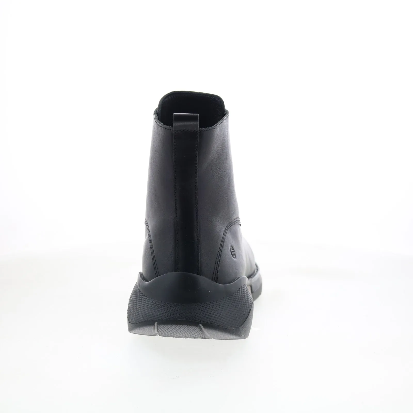 Warm Insulation Compact Frame Dingo Blacktop DI-311 Mens Black Leather Lace Up Casual Dress Boots