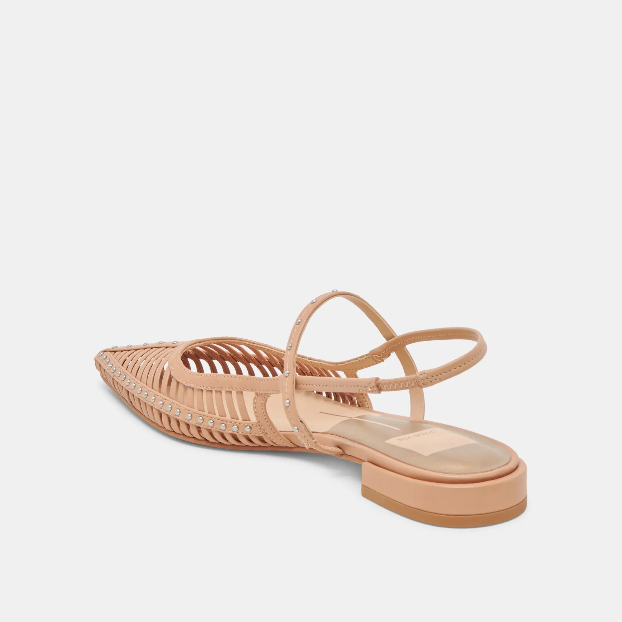 Padded PHINLY FLATS CAFE LEATHER
