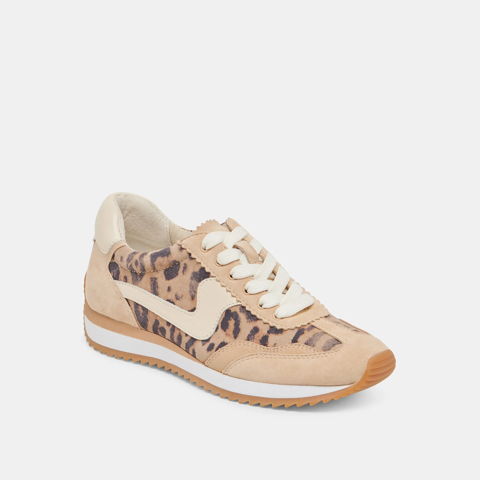 B.NTCD SNEAKERS LT LEOPARD SUEDE Lightweight Ride