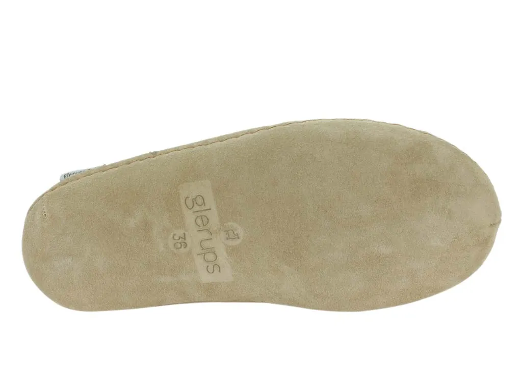 Anti slip technology Glerups Closed Slippers Petrol