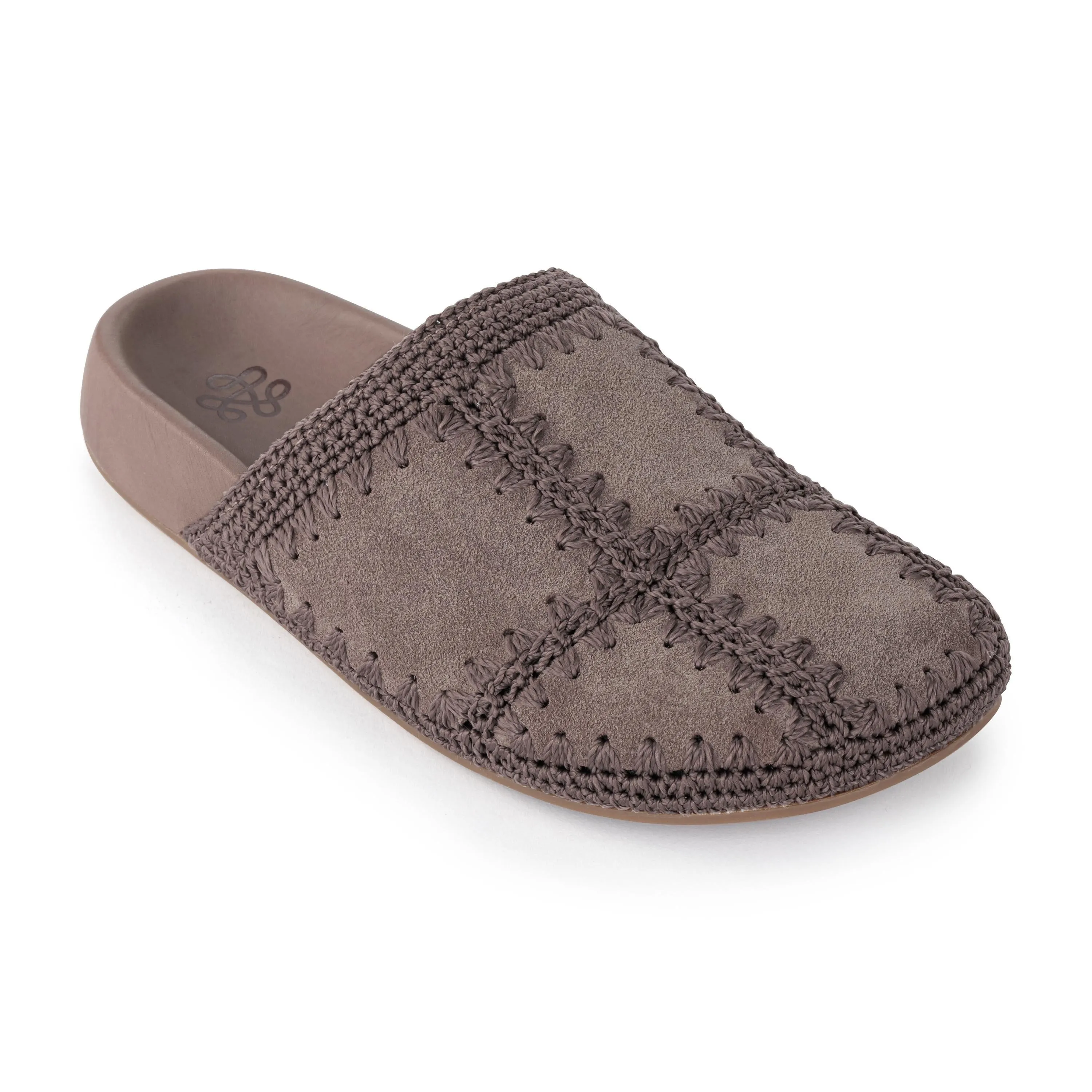 Bolinas Clog - Leather - Mushroom Suede Patch Soft Land Toe Guard