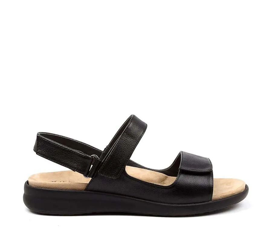 ZIERA BENJI BLACK Block Walk Light Step