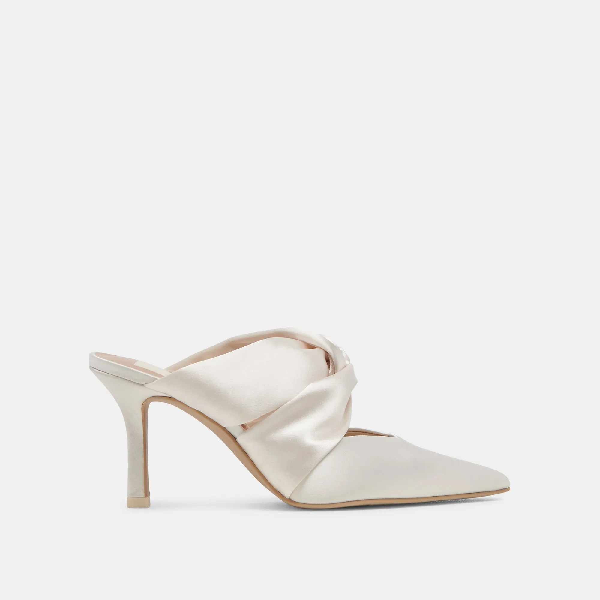 Durable KELSY HEELS CREME SATIN