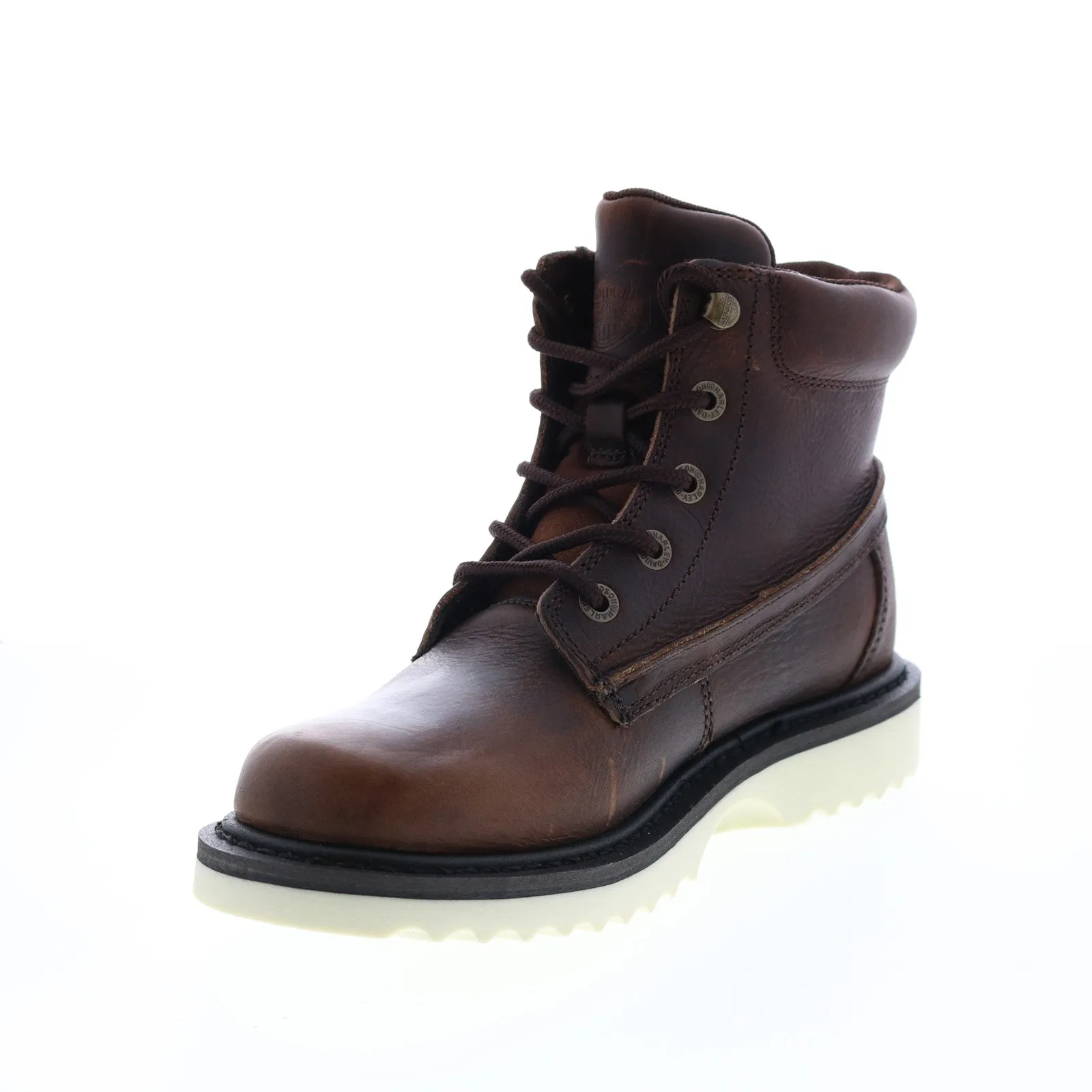 Harley-Davidson Marconi 5" Seam D84726 Womens Brown Leather Motorcycle Boots Tough Fit Outdoor Adventure