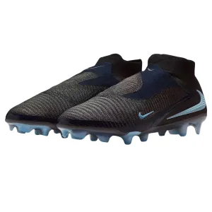 Speed Focus Nike Phantom GX 2 High Elite Firm Ground Soccer Cleats (Black/Black)