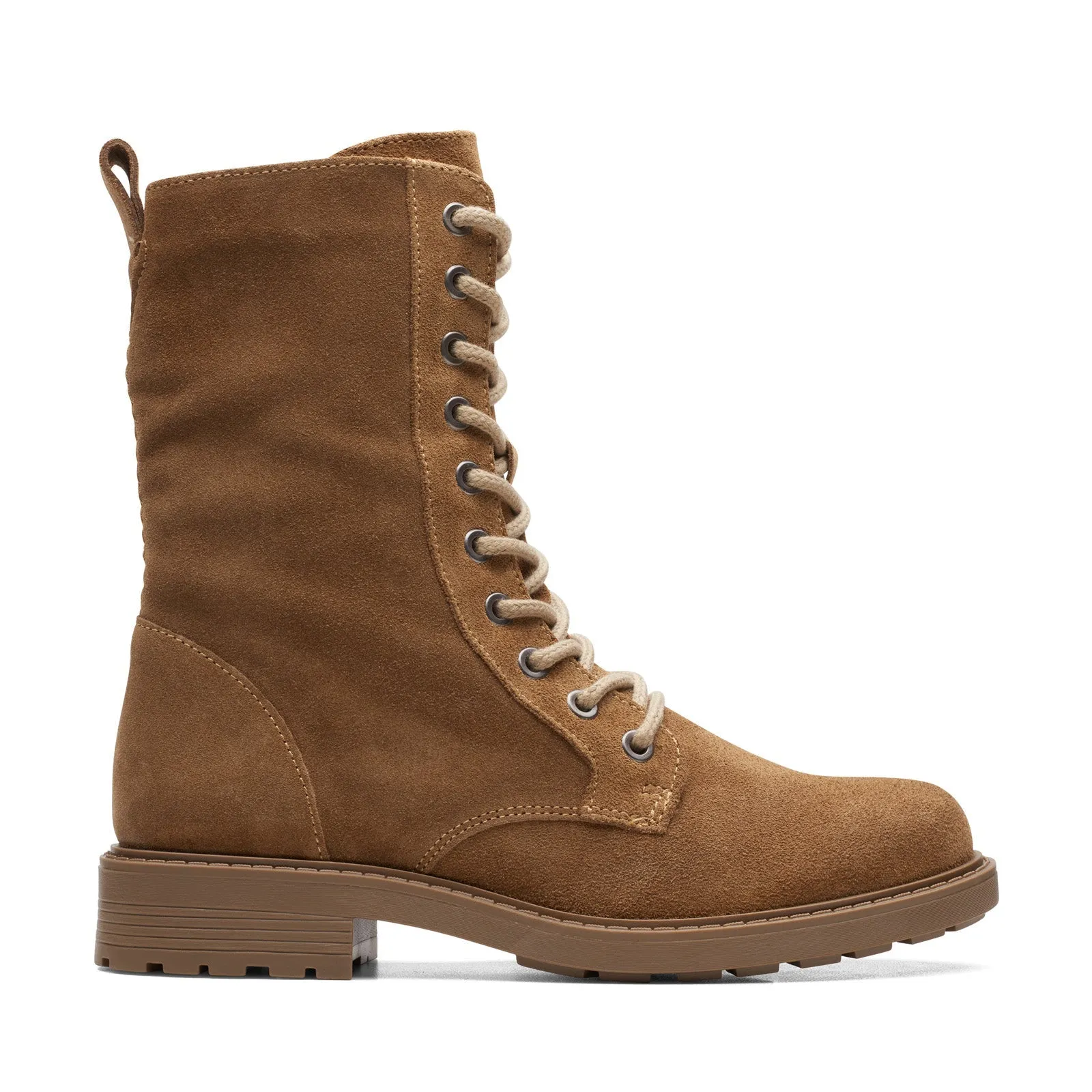 Leather Material Ready Use Clarks Orinoco 2 Style 26167934 Womens Brown Suede Casual Dress Boots