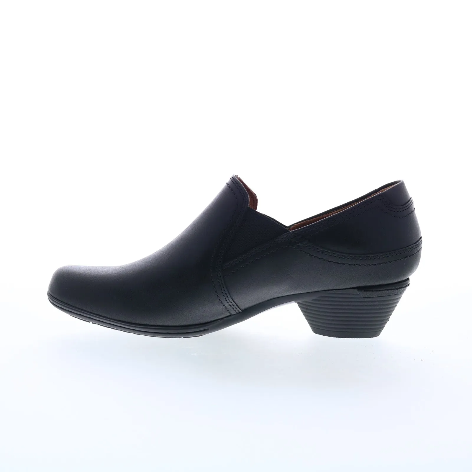 Soft outsole Fresh Style Cobb Hill Laurel V Shootie CJ3166 Womens Black Leather Ankle & Booties Boots