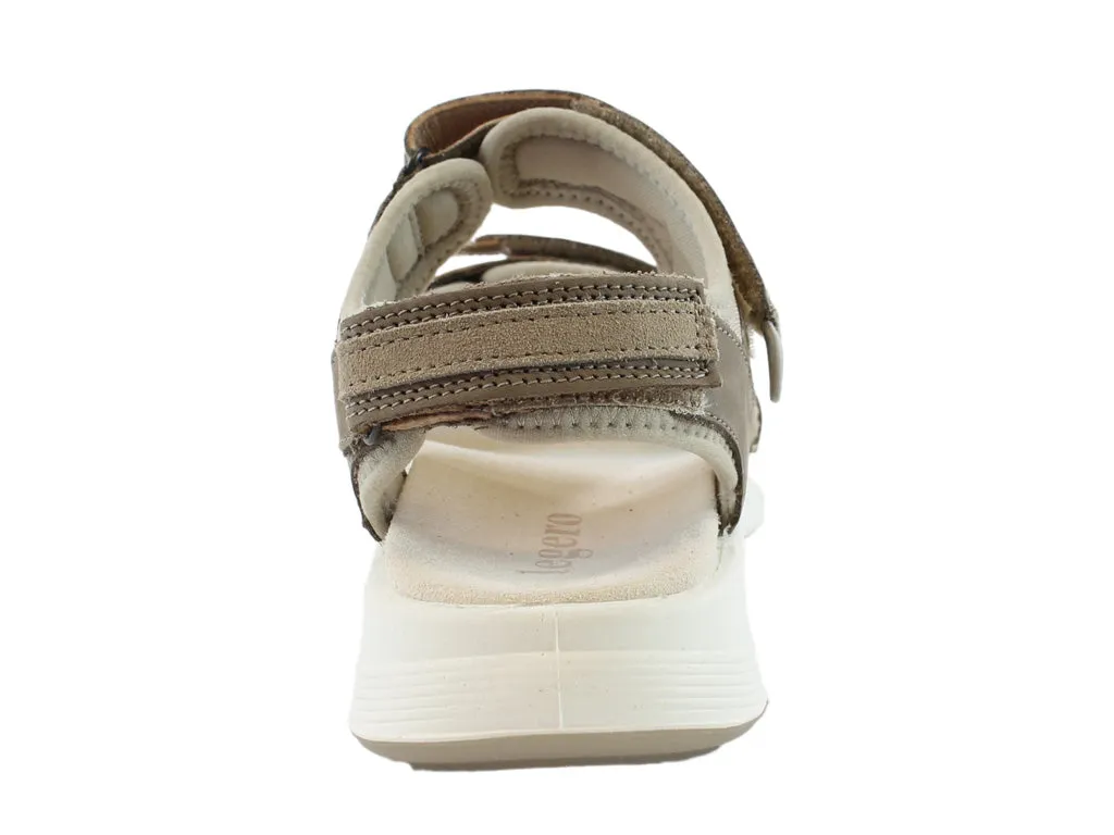 Legero Sandals Siris 2.0 Taupe Foot Flex Flexible Walking