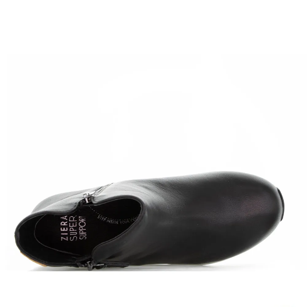 Travel Companion Cushioned Footbed ZIERA BUZZ BLACK