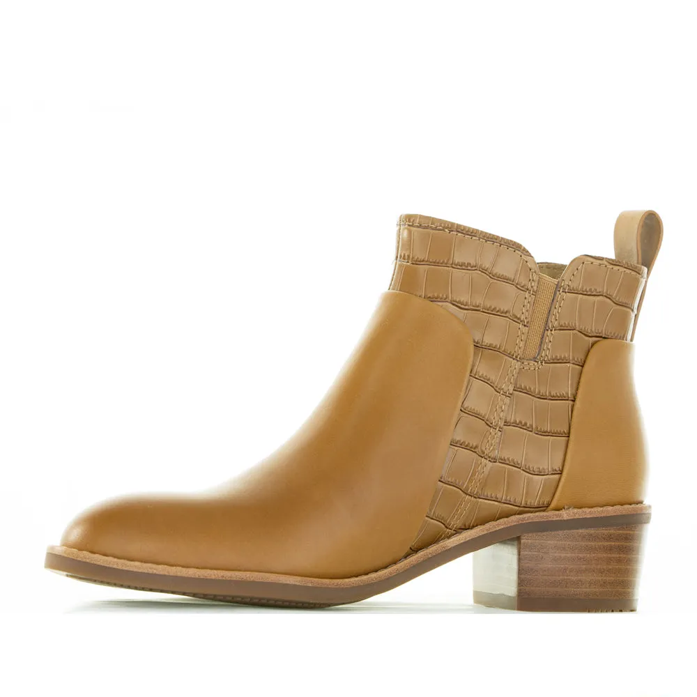 HUSH PUPPIES AIRES TAN zipper Active Comfort