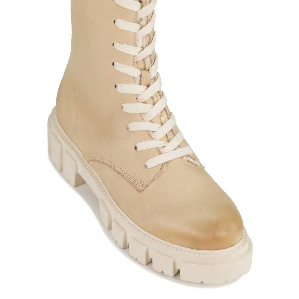 EOS SHEAR ECRU Supportive Design Elastic Ankle