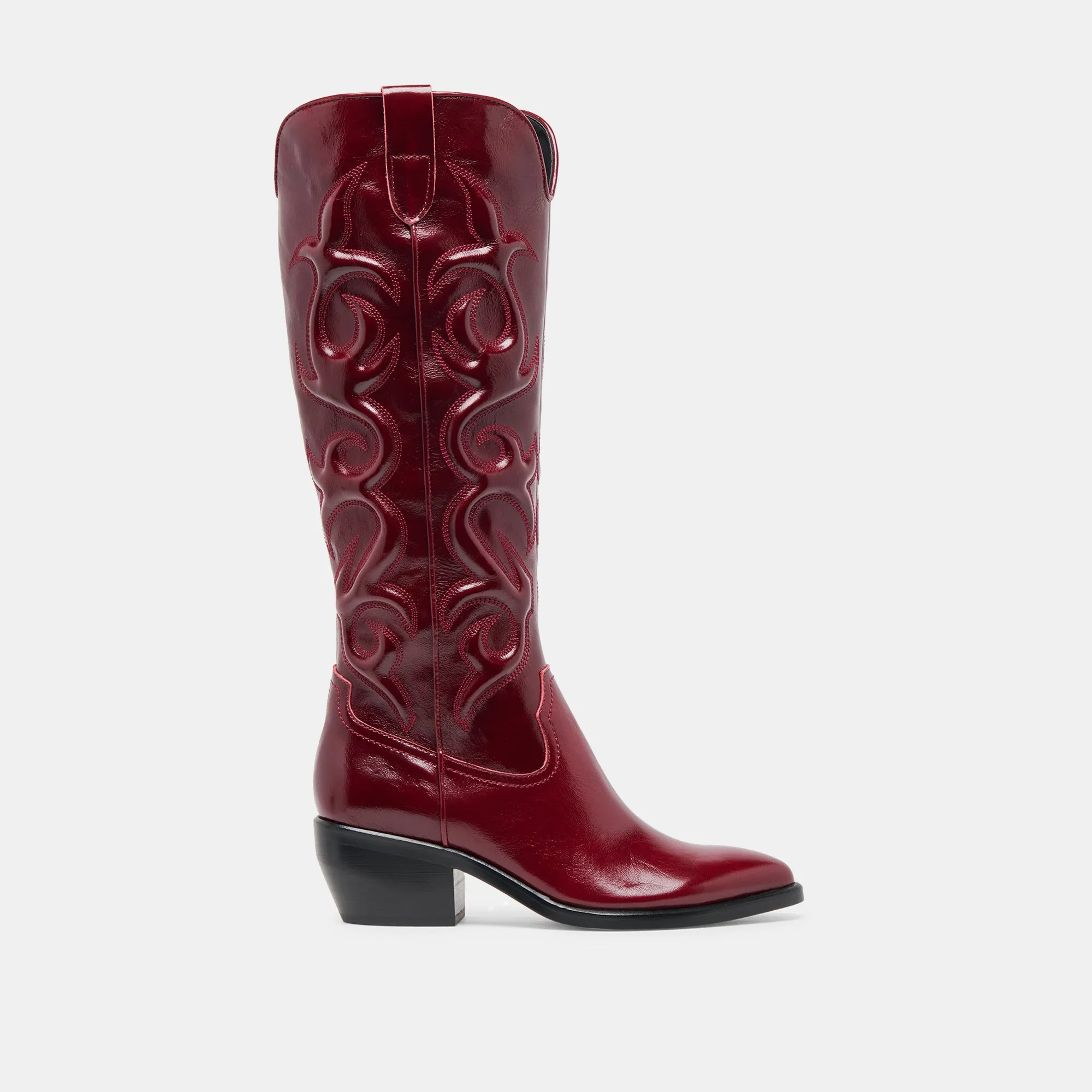 All weather MIRLA BOOTS OXBLOOD LEATHER