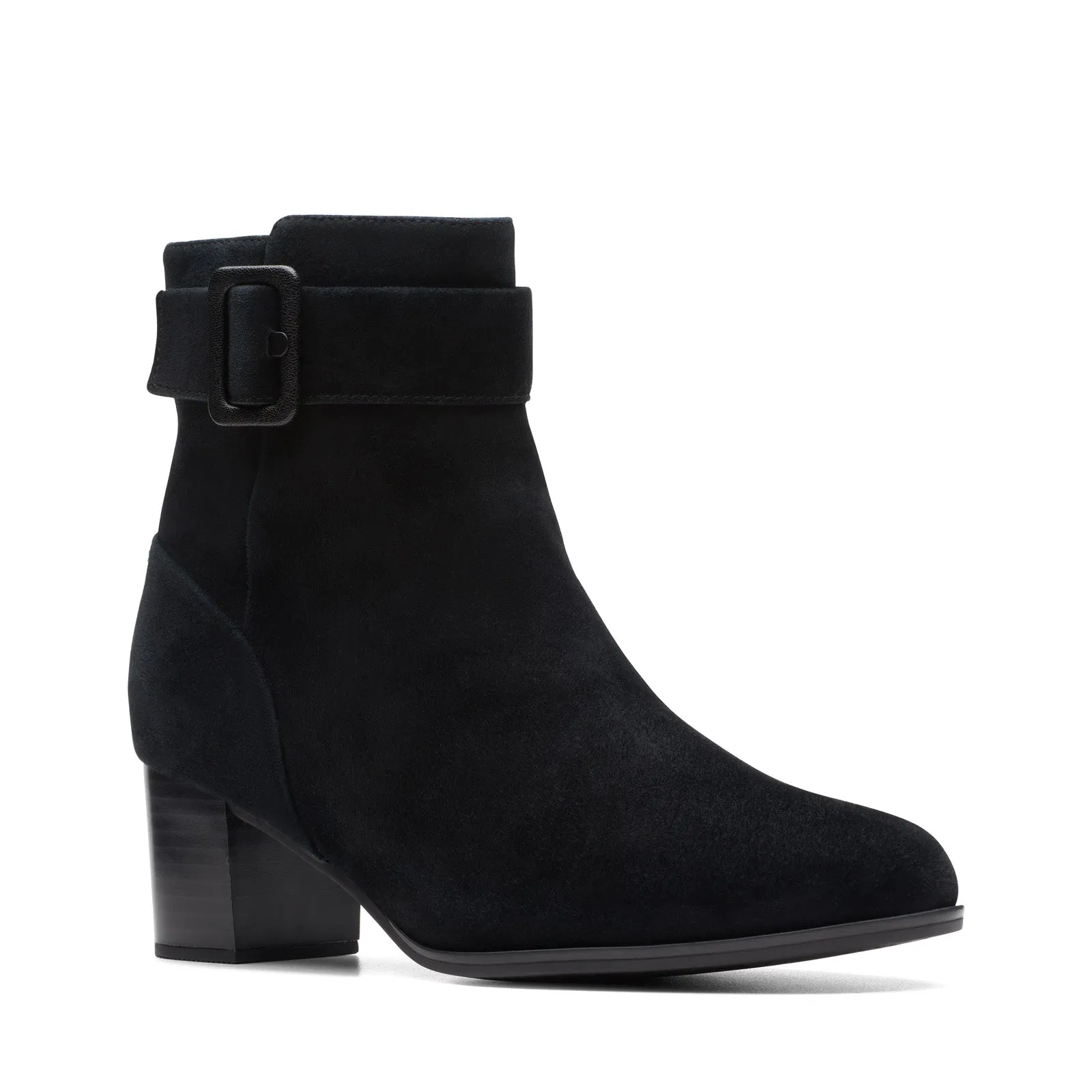 Durable Cold Climate Clarks Loken Zip Waterproof 26174965 Womens Black Wide Ankle & Booties Boots