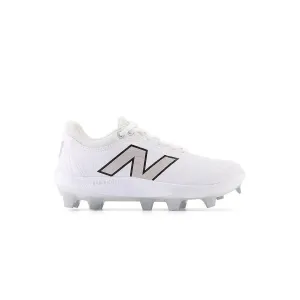 New Balance Women's FuelCell FUSE v4 Molded Fastpitch Softball Cleats - Optic White/Raincloud - SPFUSEW4 Layered Design Secure Design