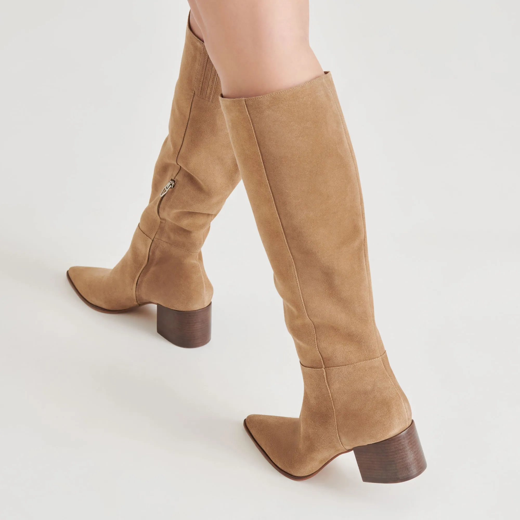 Neutral palette KIRSON BOOTS MUSHROOM SUEDE