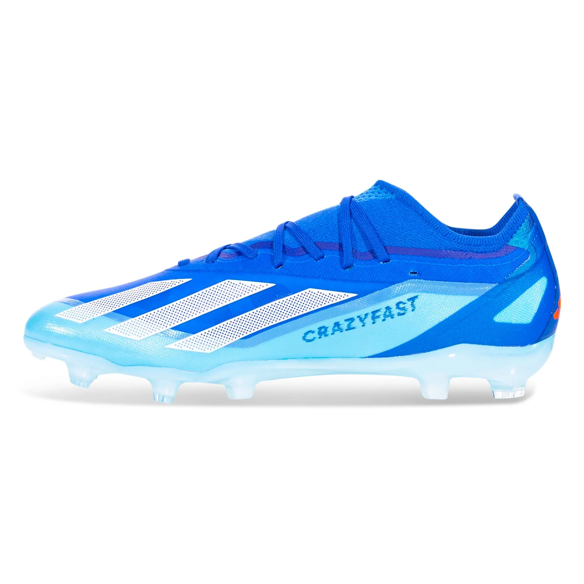Ankle Supporter Warm Down adidas X Crazyfast.2 Firm Ground Soccer Cleats (Bright Royal/Cloud White)