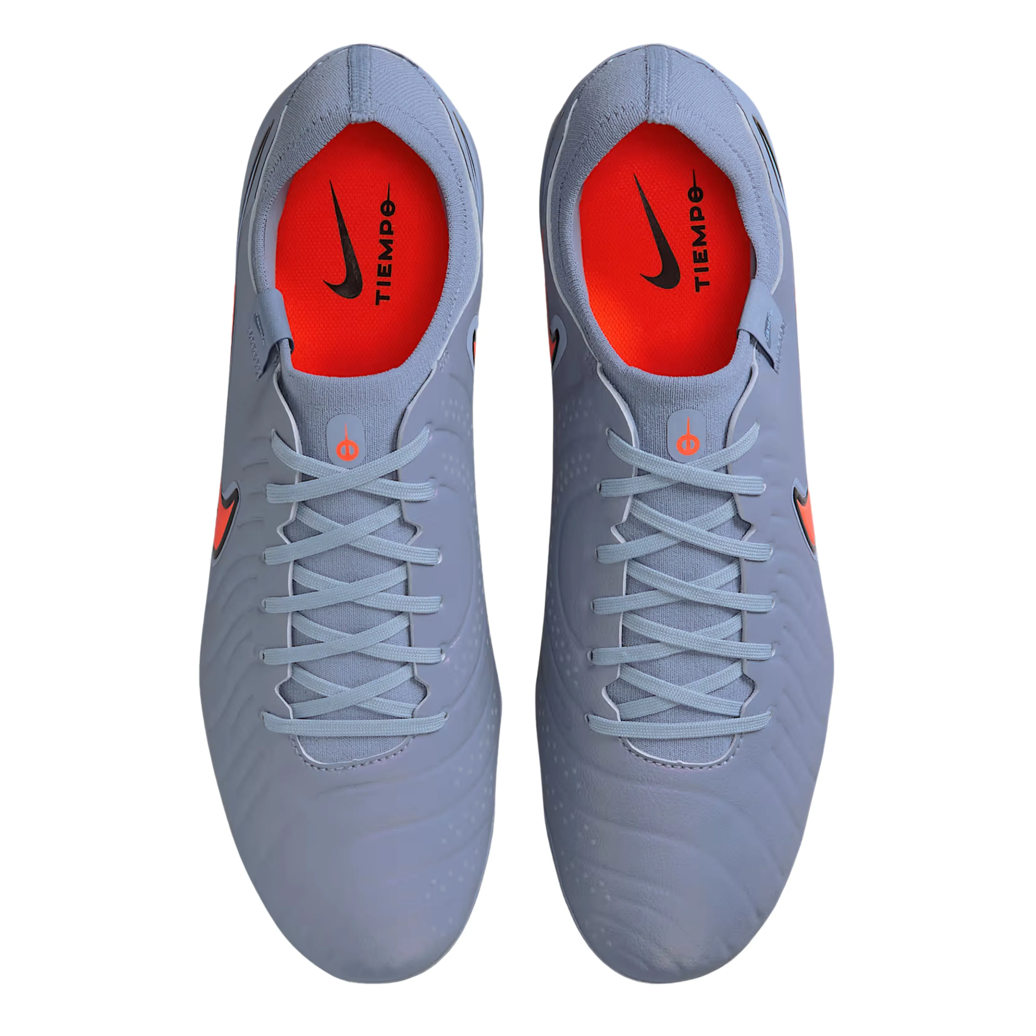 Locked Motion cold-weather Nike Tiempo Legend 10 Pro Firm Ground Soccer Cleats (Blue Eclipse/Black)