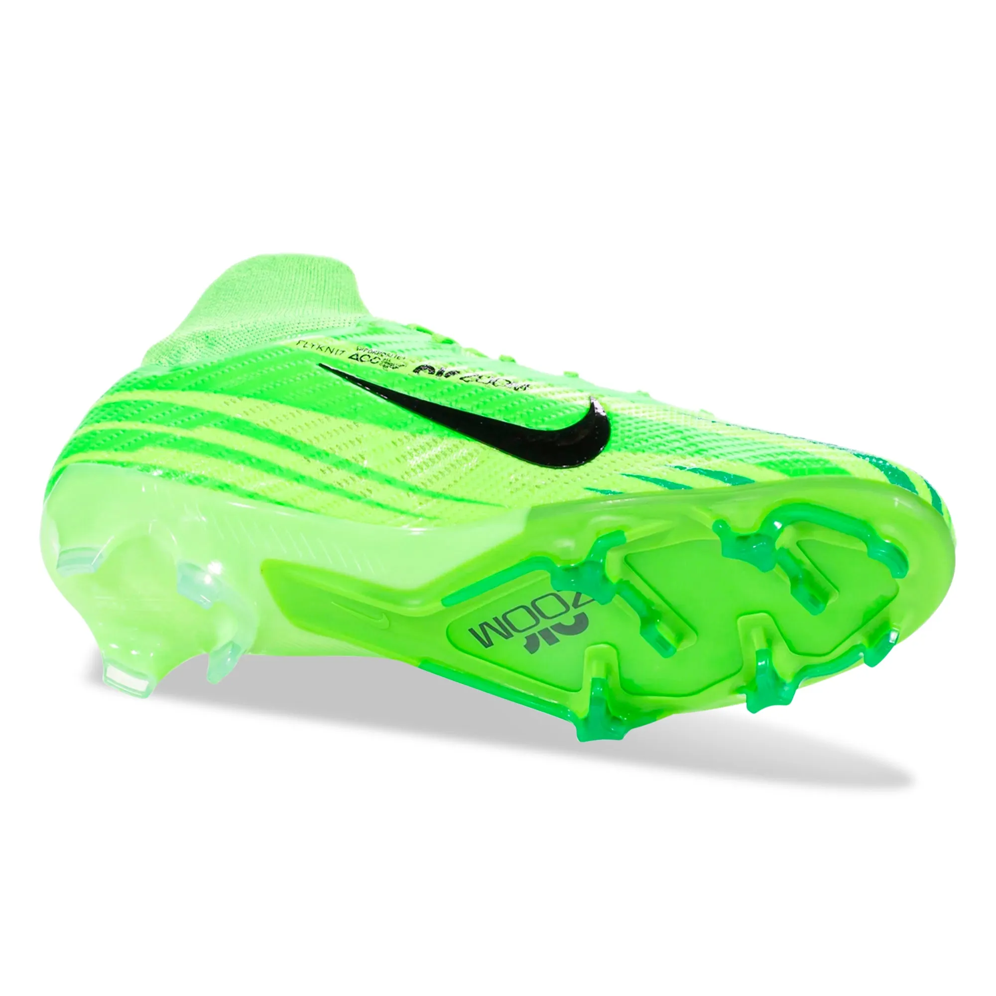 Nike Zoom Superfly 9 MDS Elite Firm Ground Soccer Cleats (Green Strike/Stadium Green) Kick Motion Game Focus