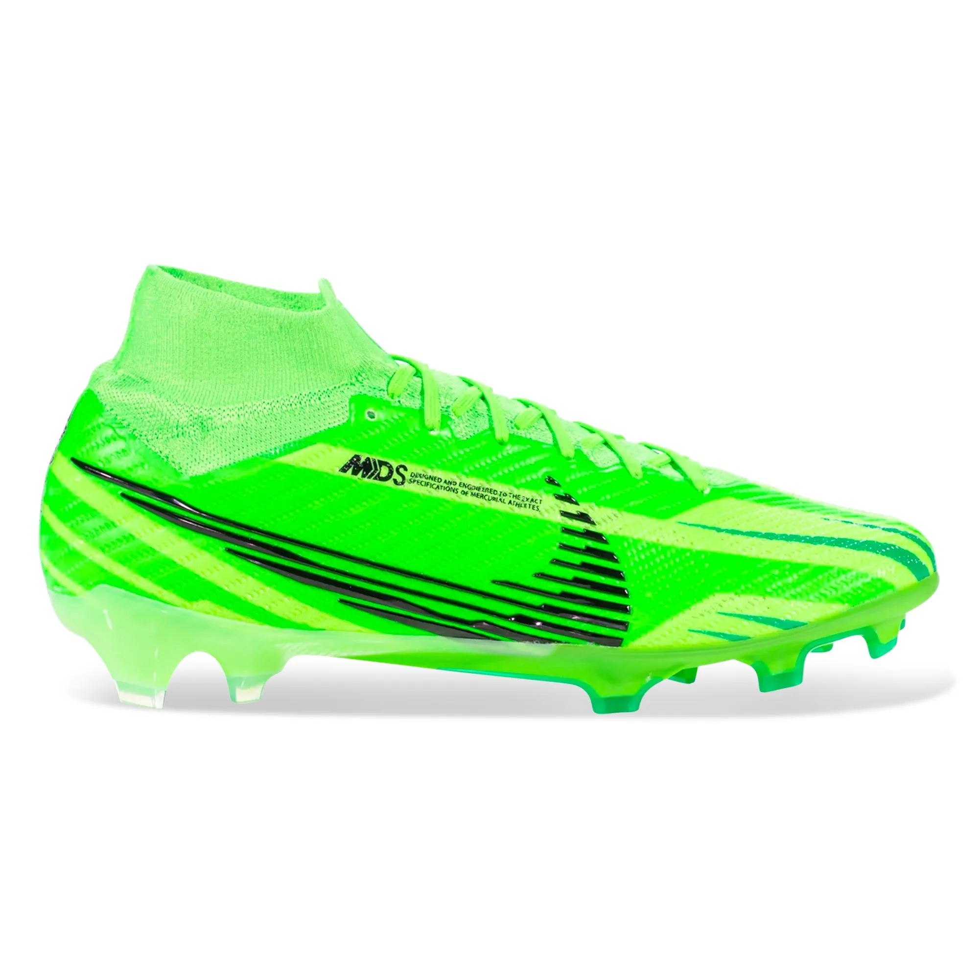 Nike Zoom Superfly 9 MDS Elite Firm Ground Soccer Cleats (Green Strike/Stadium Green) Flexible Upper