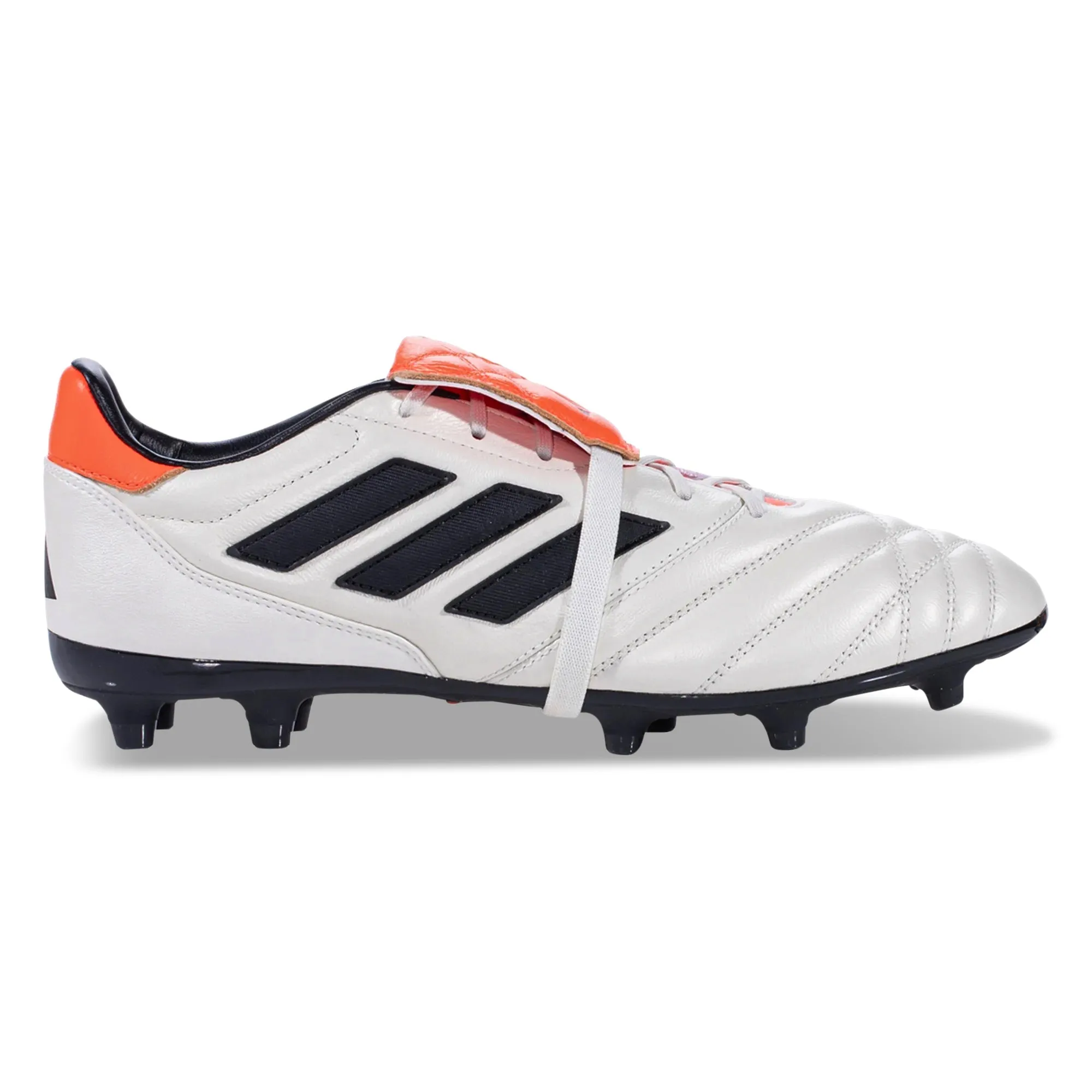 Ultra Breathable adidas Copa Gloro Firm Ground Soccer Cleats (Off White/Core Black/Solar Red)