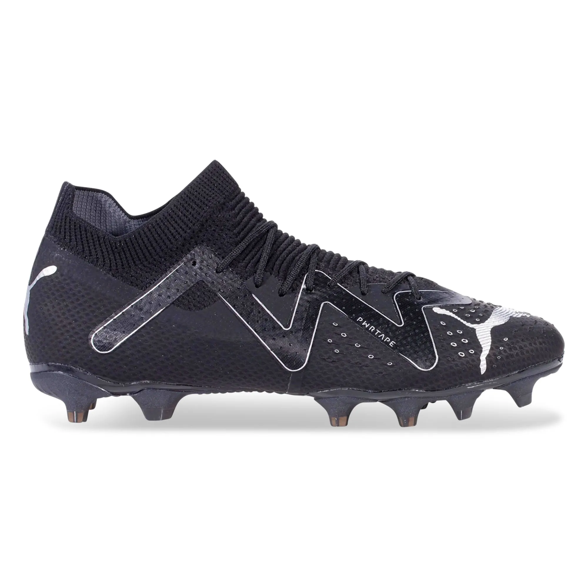 Puma Future Pro FG/AG Soccer Cleats (Puma Black/Puma Silver) Dynamic Sprint
