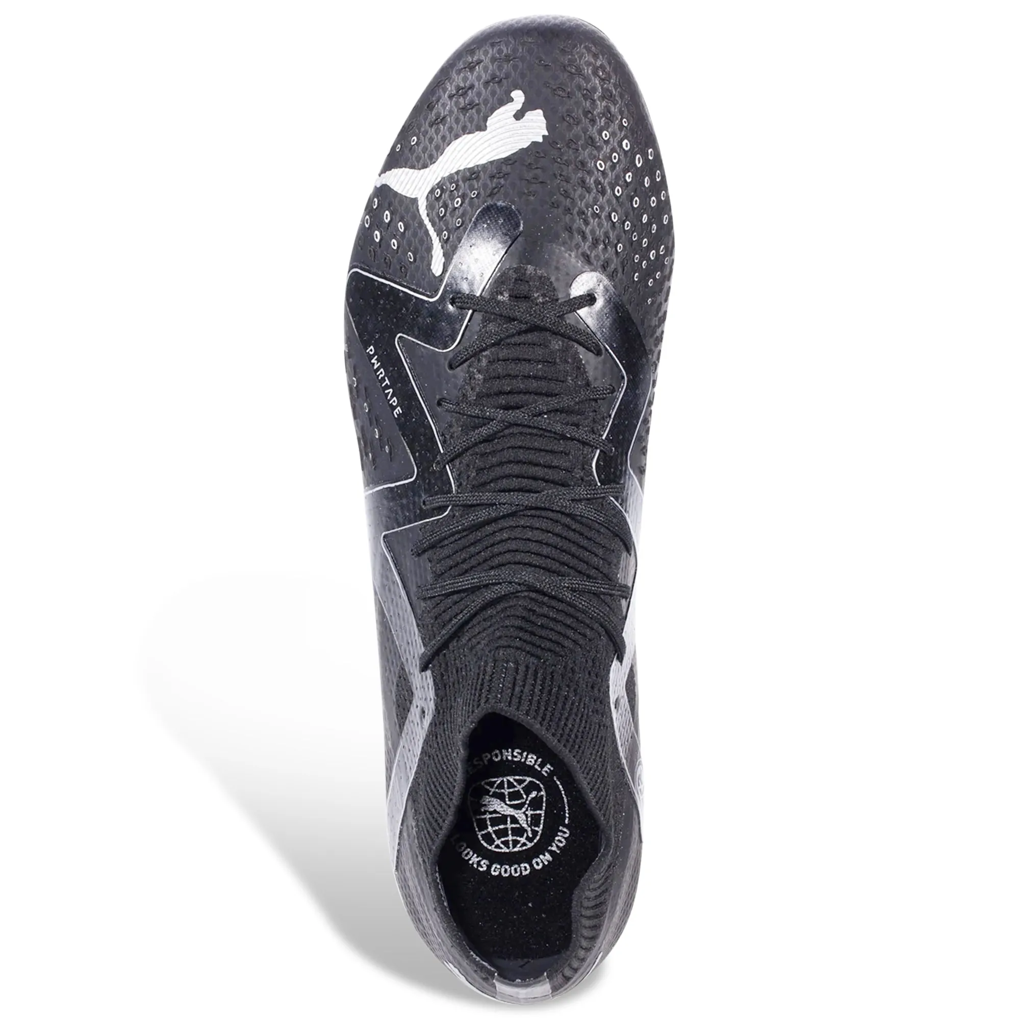 Puma Future Pro FG/AG Soccer Cleats (Puma Black/Puma Silver) Weekend Games Field Vision