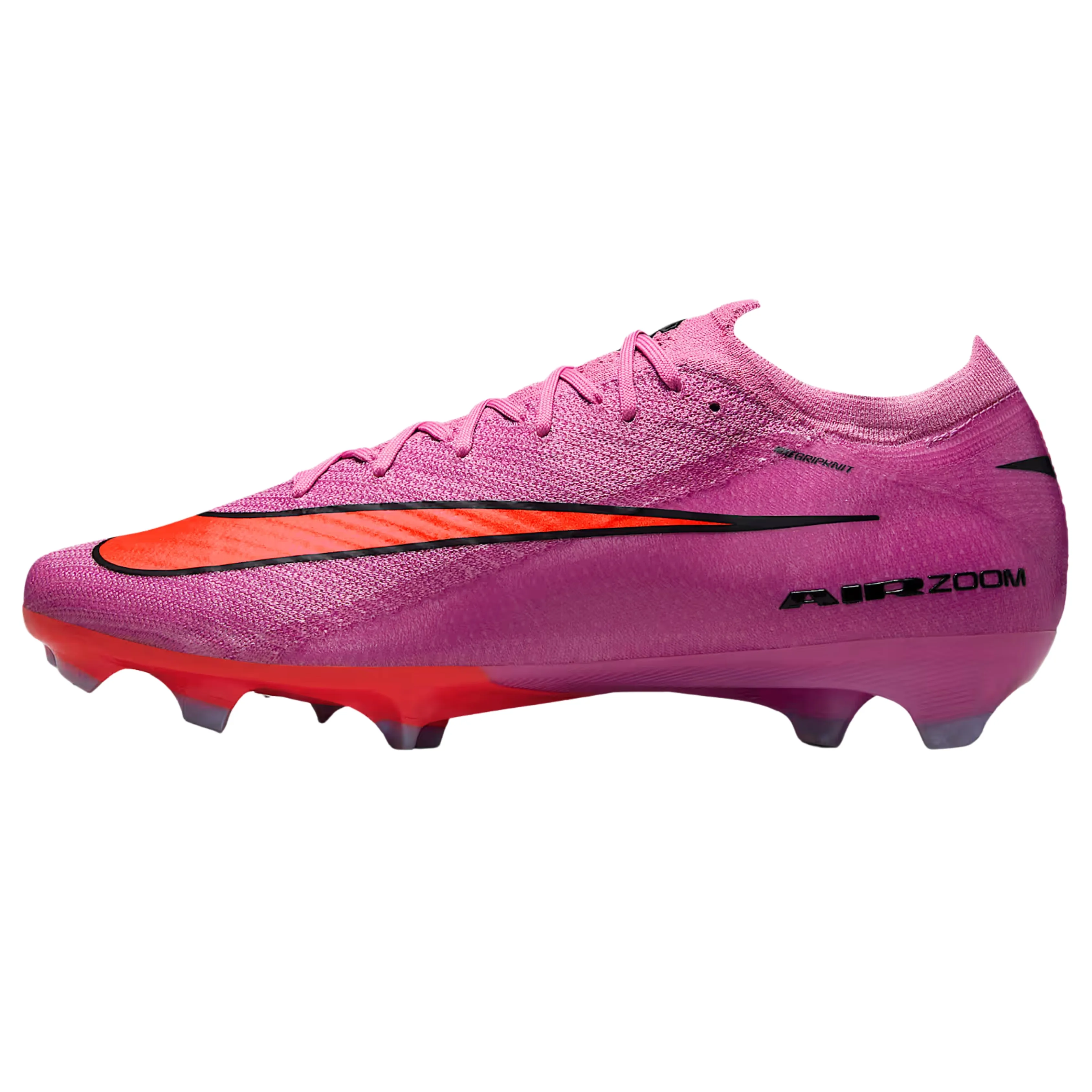 Professional Training Performance Boost Nike Mercurial Zoom Vapor 16 Elite Firm Ground Soccer Cleats (Magic Flamingo/Black)