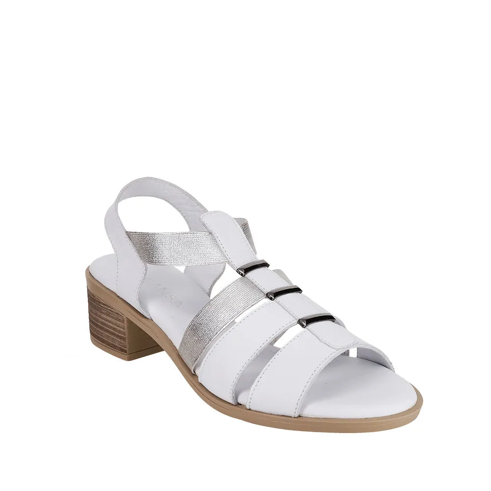 LE SANSA HEXA WHITE SILVER hand - washable Glam stability