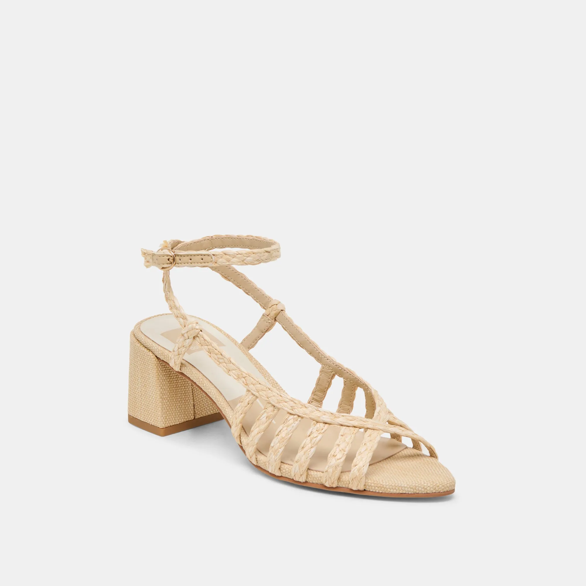Tailored Fit Heel Freedom YASMIN HEELS NATURAL RAFFIA