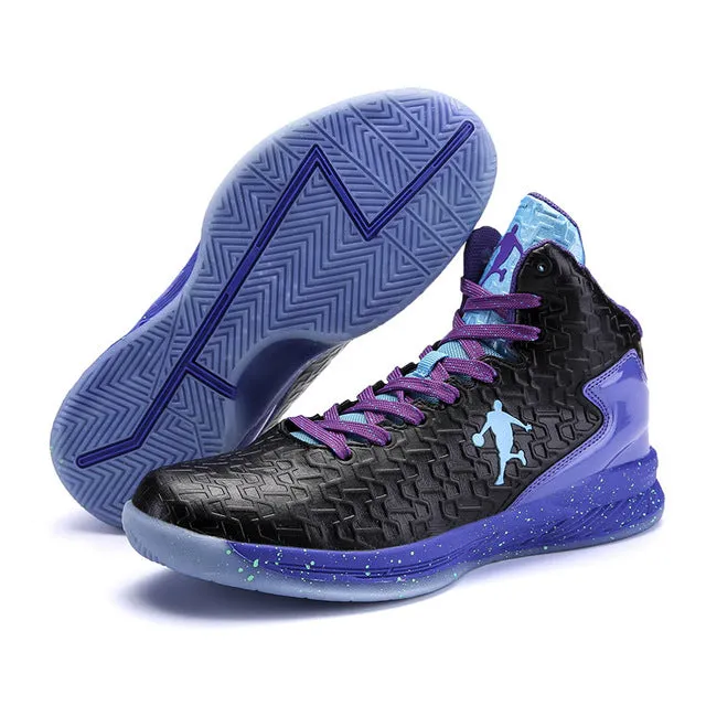 Man High-top Jordan Basketball Shoes Elite Cushioning