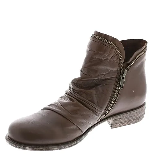Beauty Walk Luna Ruched Ankle Boot