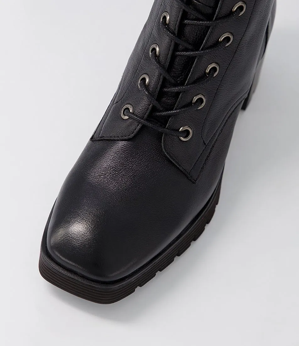 DJANGO & JULIETTE DOMMER BLACK Versatile Choice Comfortable toe box