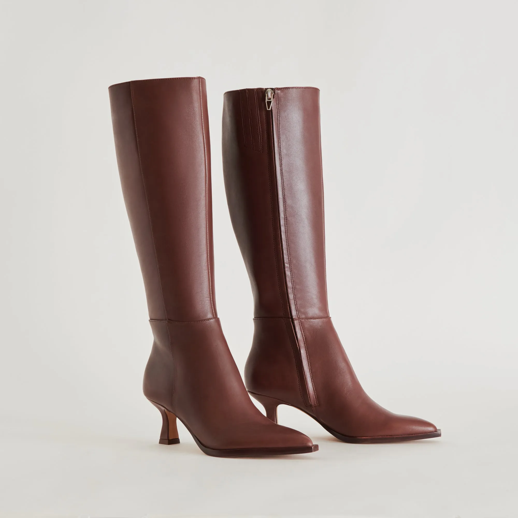 AUGGIE EXTRA WIDE CALF BOOTS CHOCOLATE LEATHER Performance Wear
