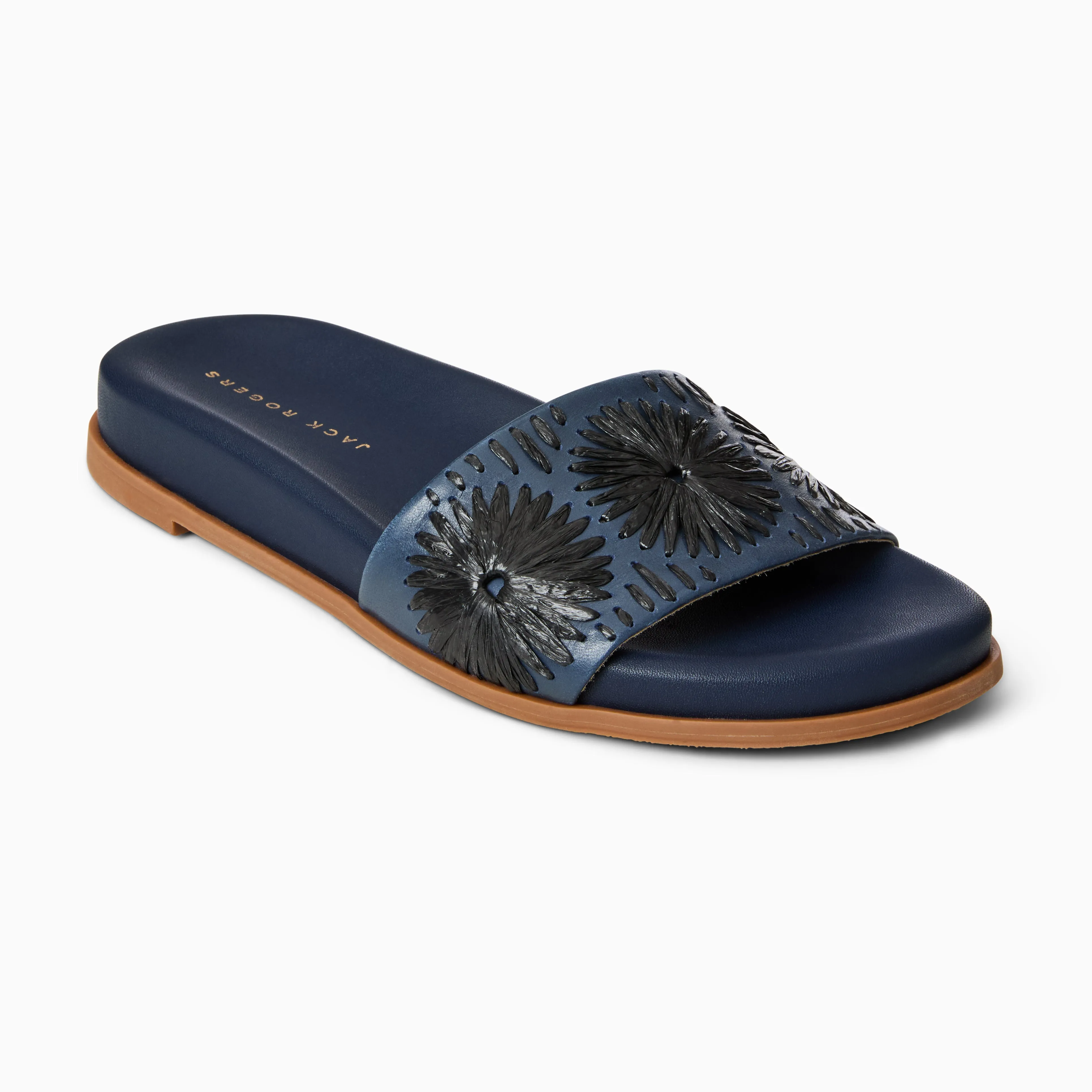 Tech Knit Somerset Leather Comfort Slide