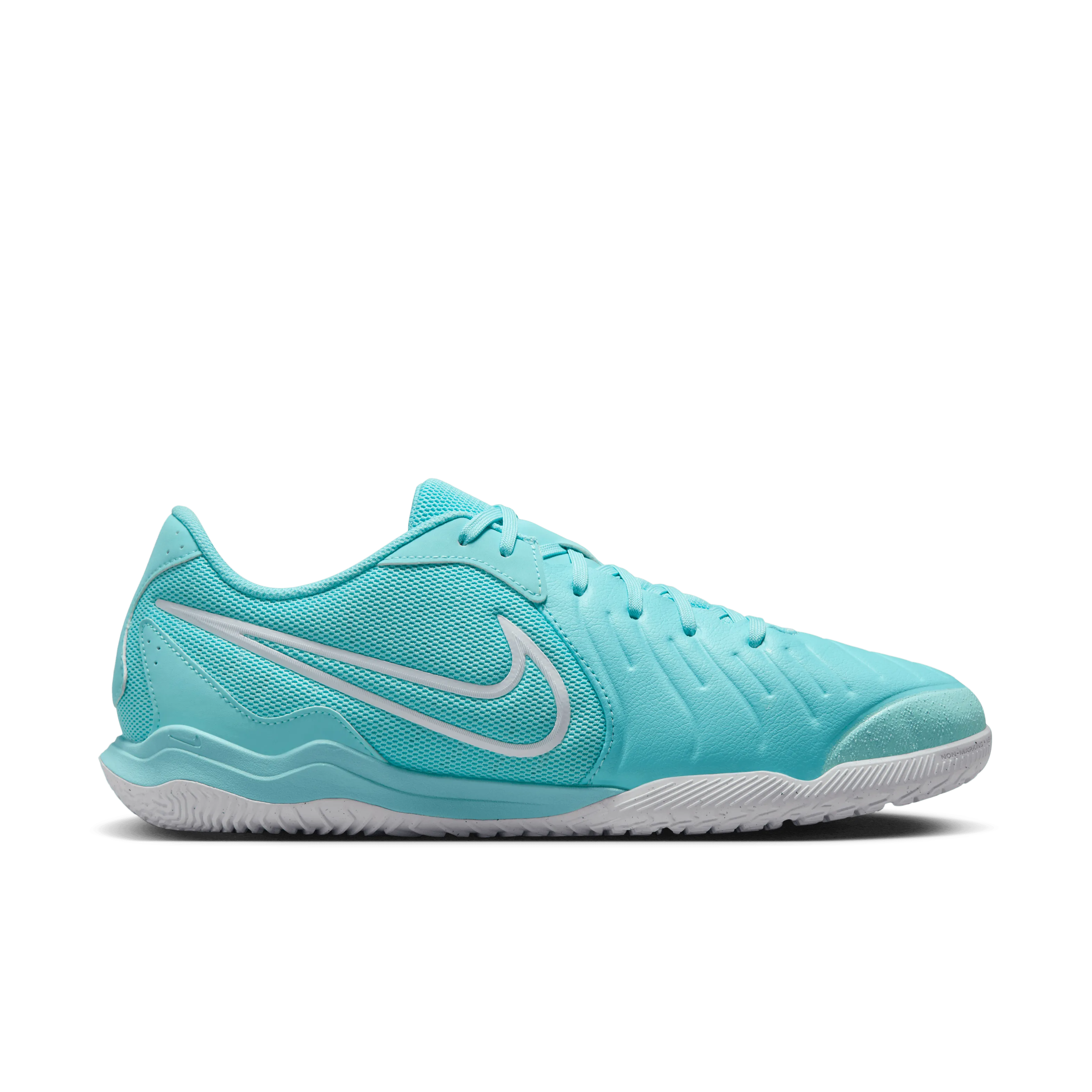 Chic Cool Lace Up Style Nike Tiempo Legend 10 Academy IC Indoor Football Shoes (Copa/White)