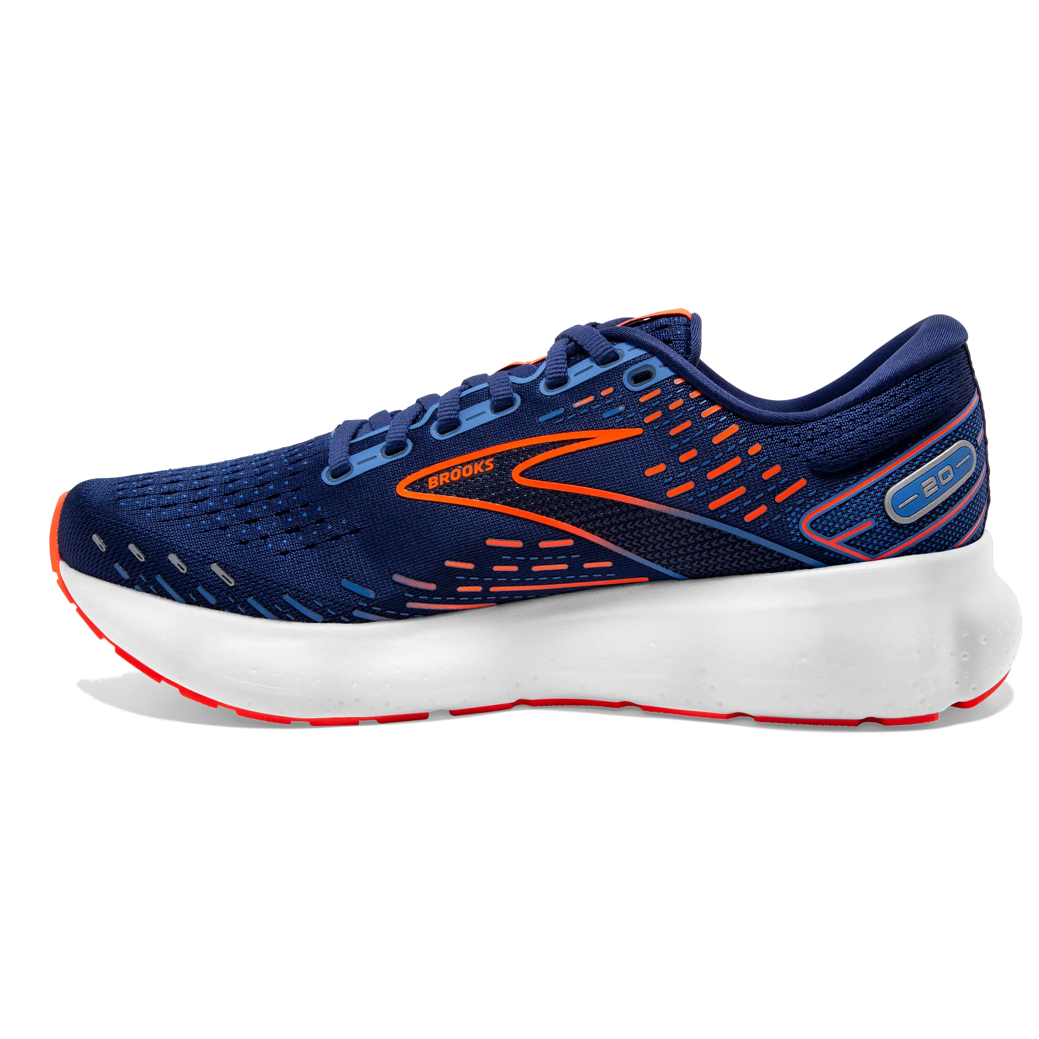 Men's Glycerin 20 red running shoes color - yellow