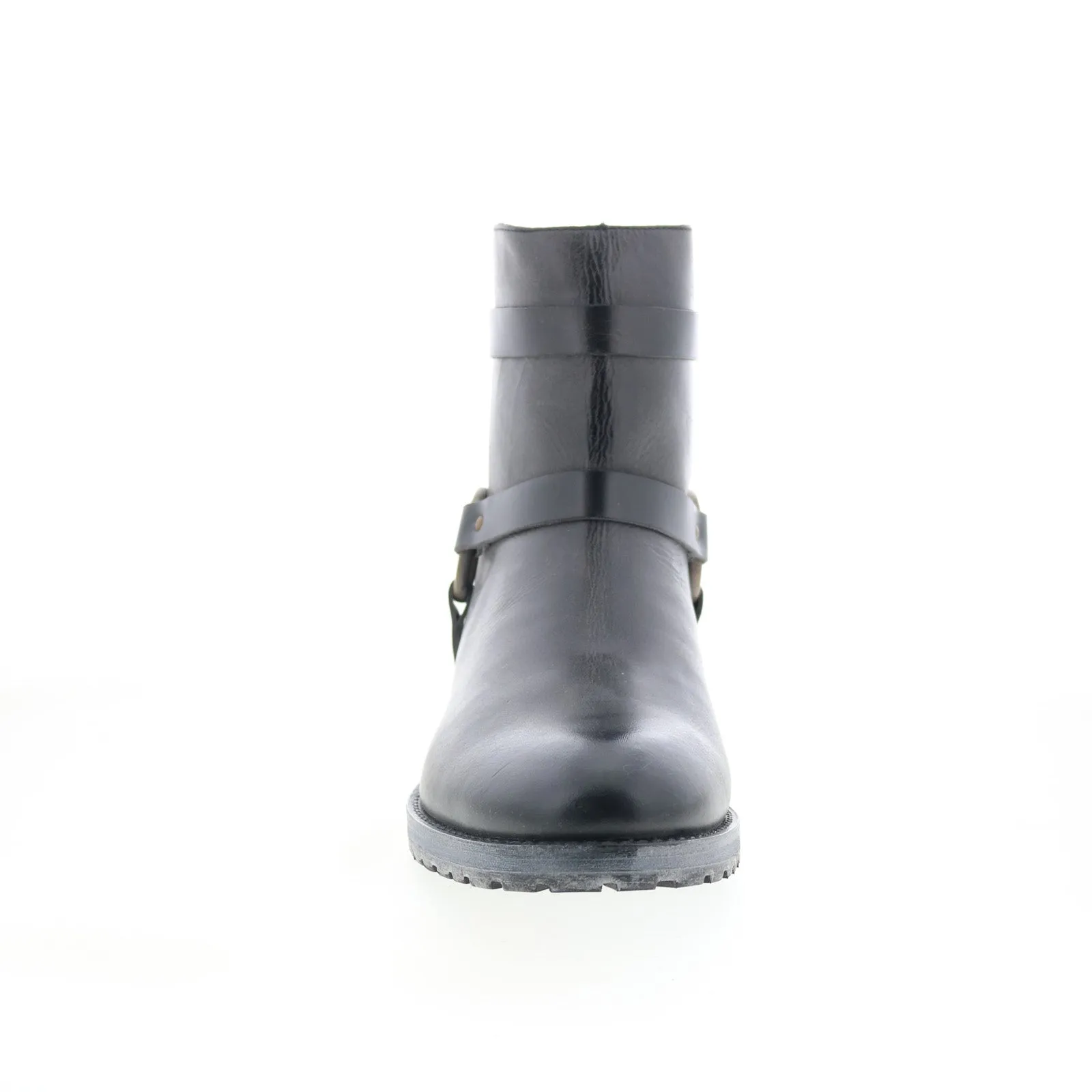 Dingo American Spirit DI-321 Mens Black Leather Zipper Casual Dress Boots Built For Comfort Modern Minimal