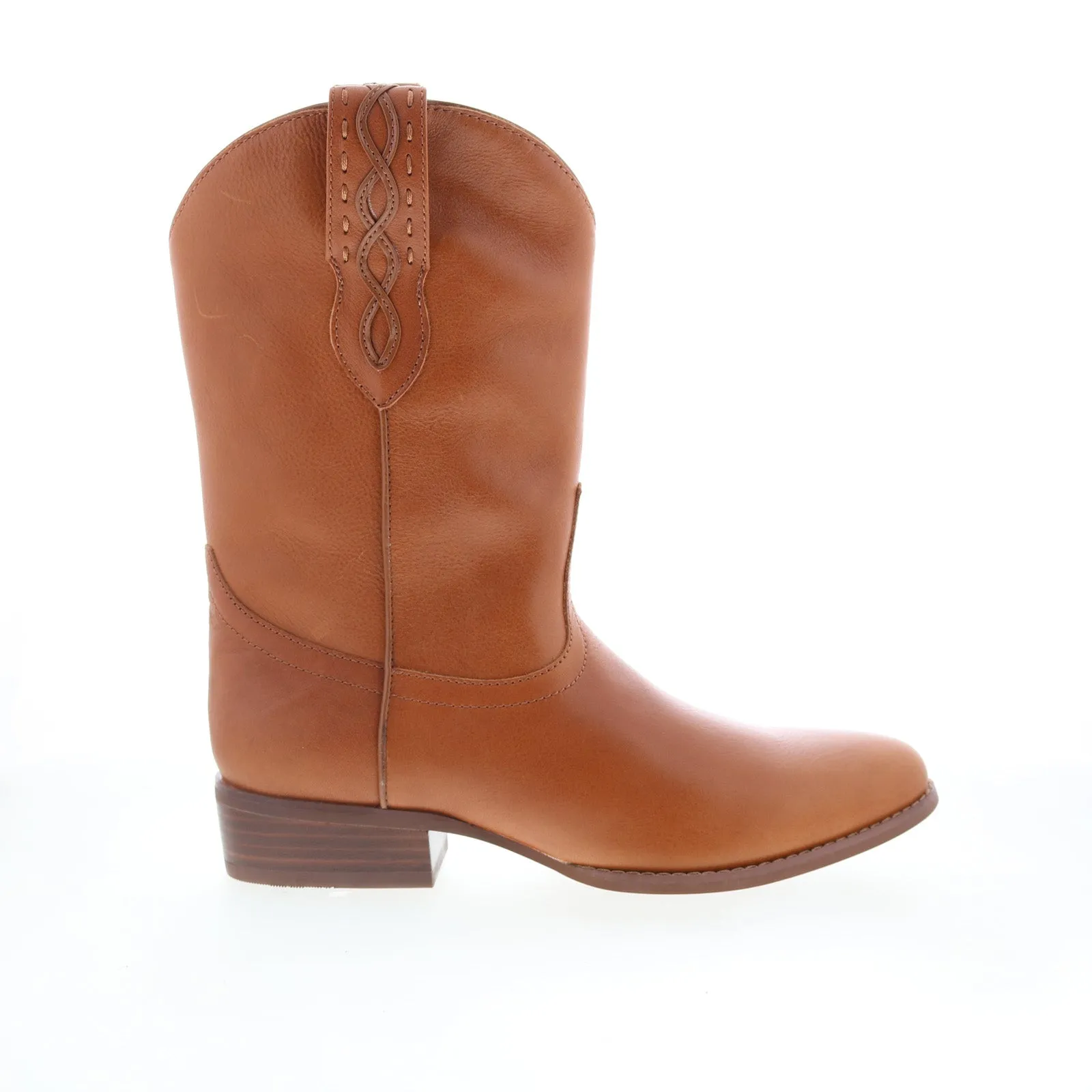 Trendy Look Travel Light Dingo Poncho Western Round Toe Boots DI-214 Mens Brown Western Boots