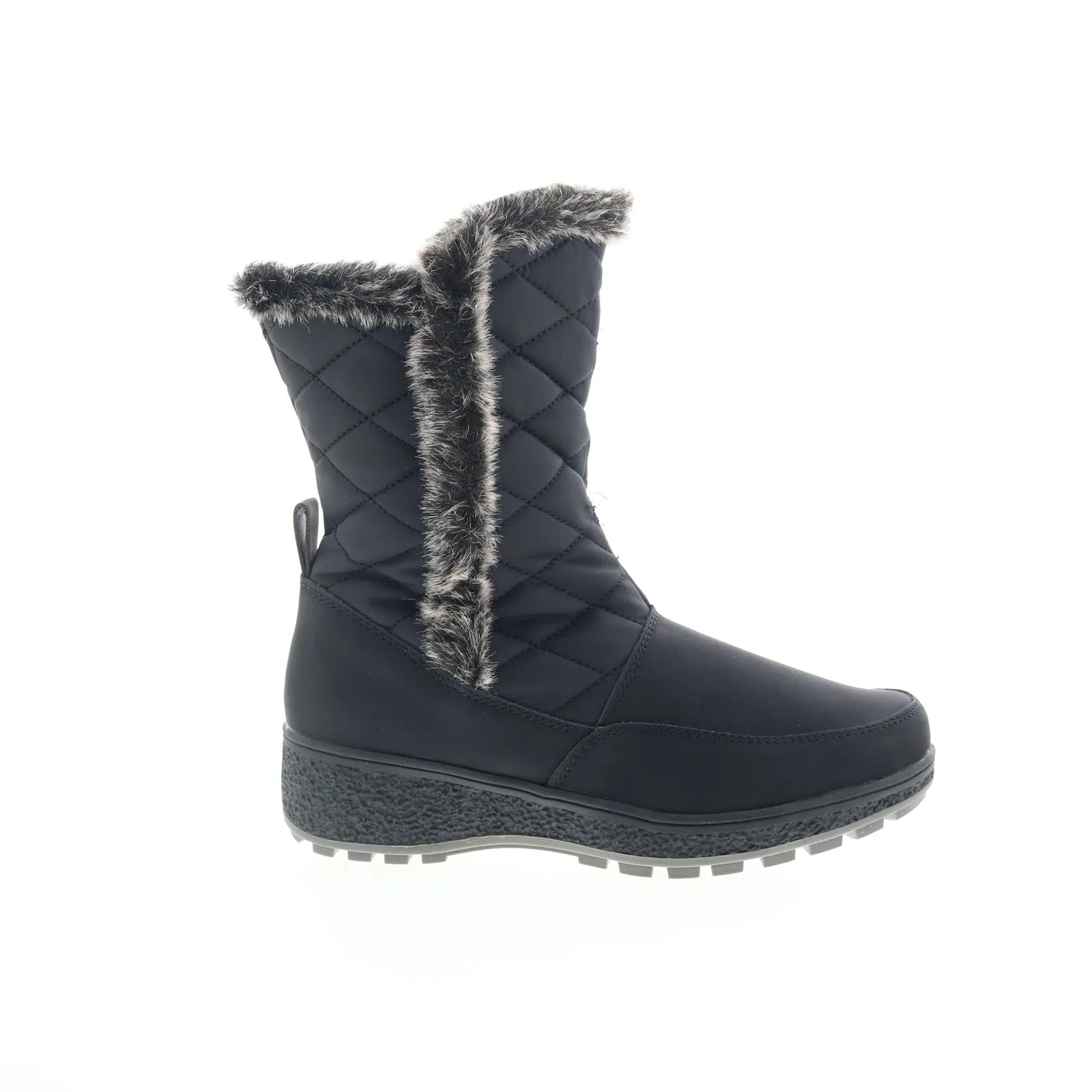 Easy Spirit margo SEMARGO Womens Black Canvas Casual Dress Boots Travel Essential
