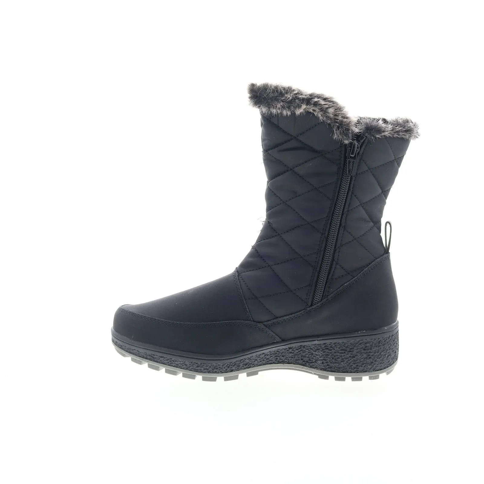 Low Profile Easy Spirit margo SEMARGO Womens Black Canvas Casual Dress Boots
