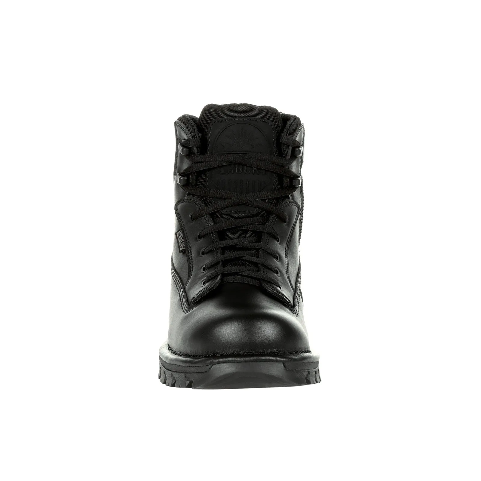 Rocky Portland 6" Size Zip Waterproof RKD0071 Mens Black Wide Tactical Boots Outdoor Purpose Easy Fit