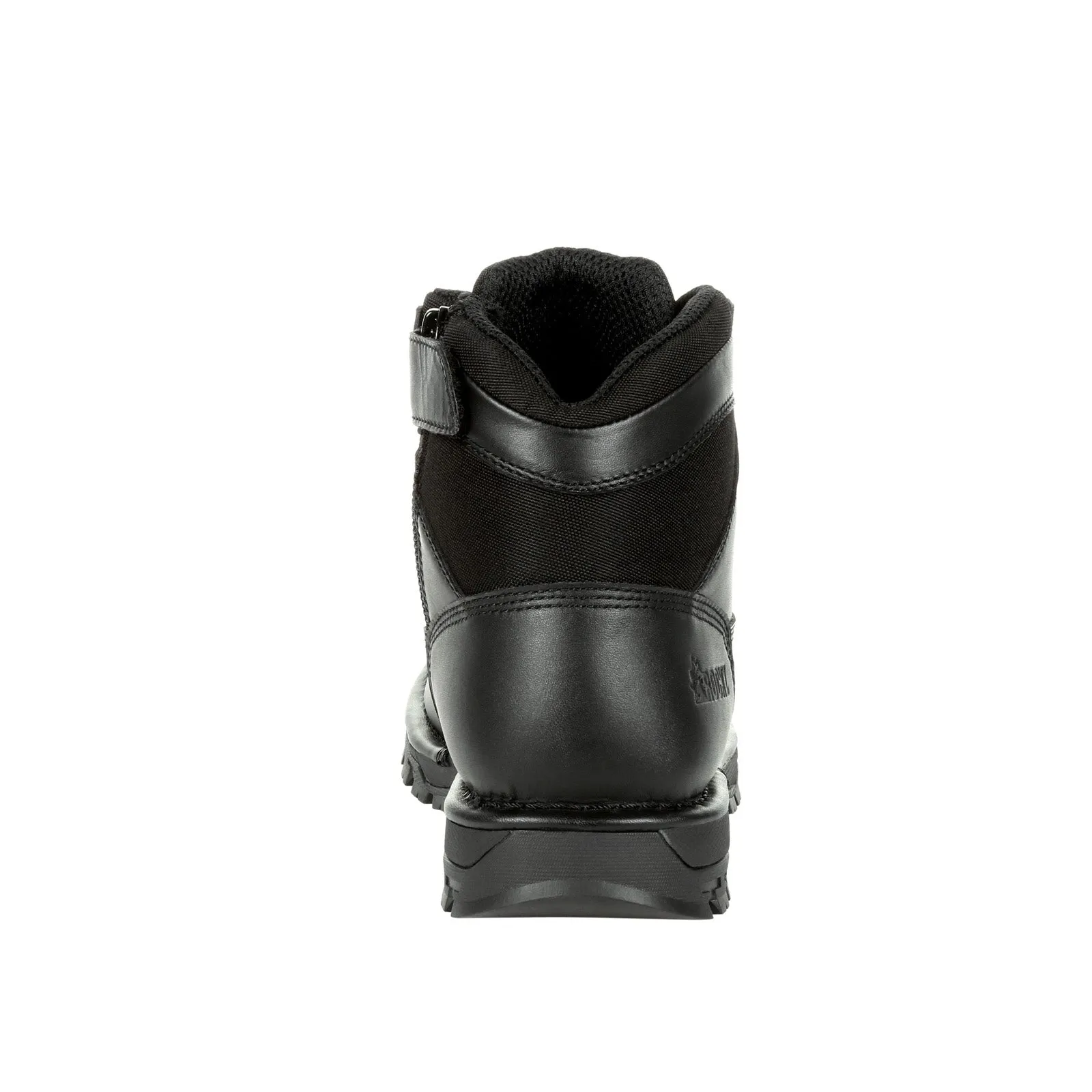 Rocky Portland 6" Size Zip Waterproof RKD0071 Mens Black Wide Tactical Boots Soft Cushioning Sturdy Build