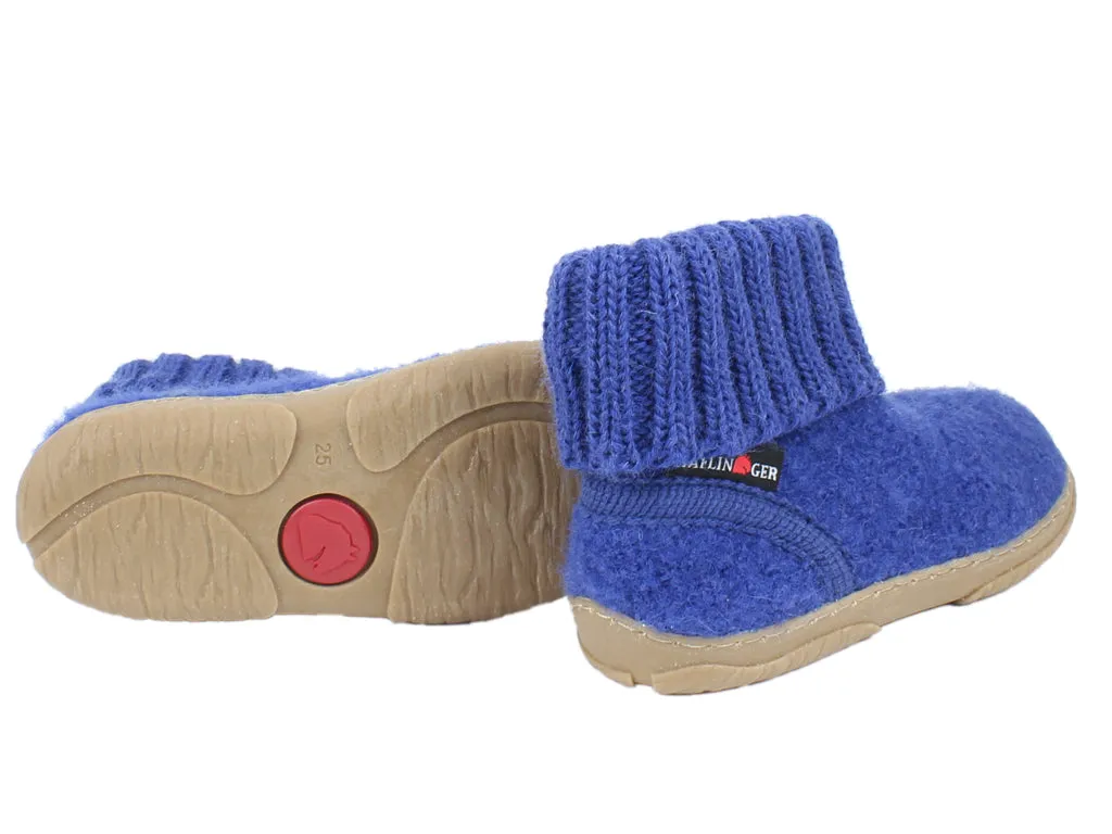 Mesh Cool Forest Path Haflinger Children's slippers Toni Ink