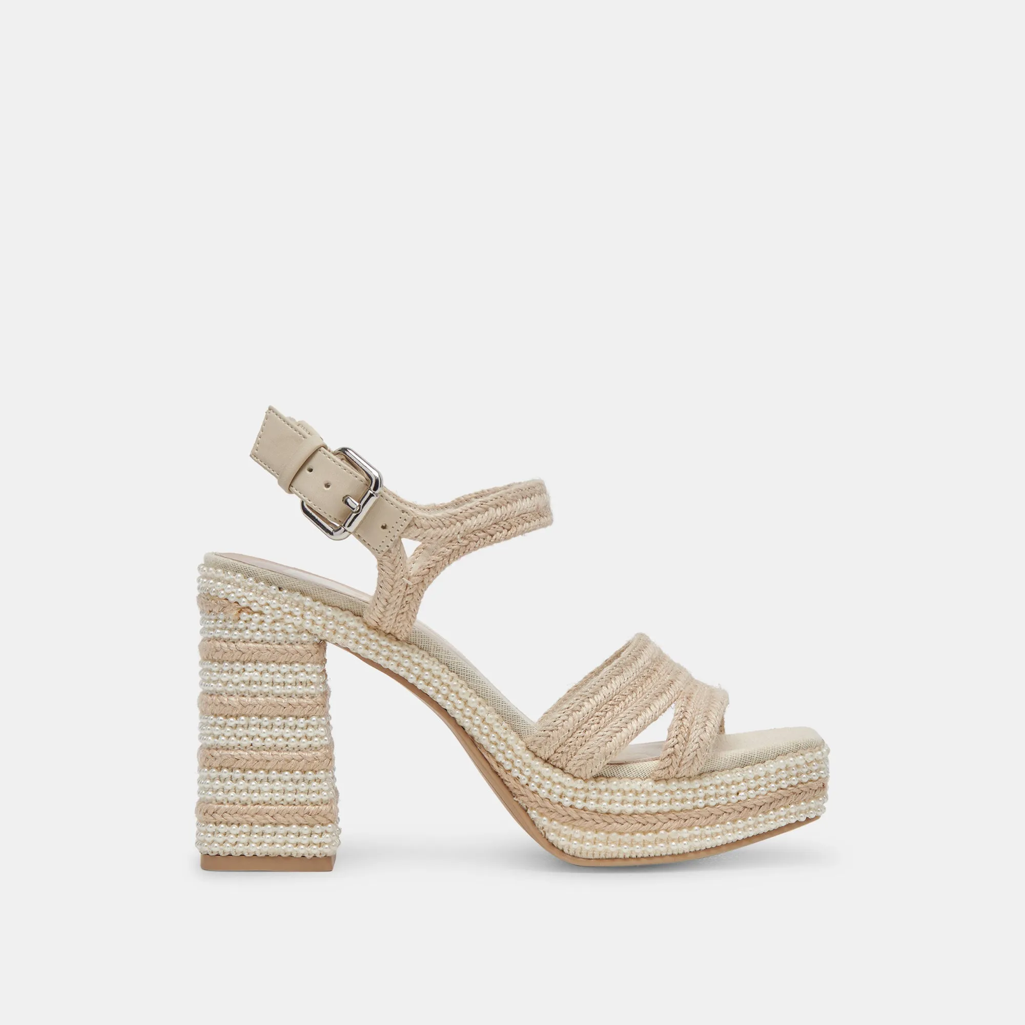 Affordable ANIRA PEARL HEELS IVORY PEARLS